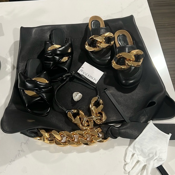 JW ANDERSON Puffy TWIST Slides/Sandals Size 38 - Picture 14 of 17